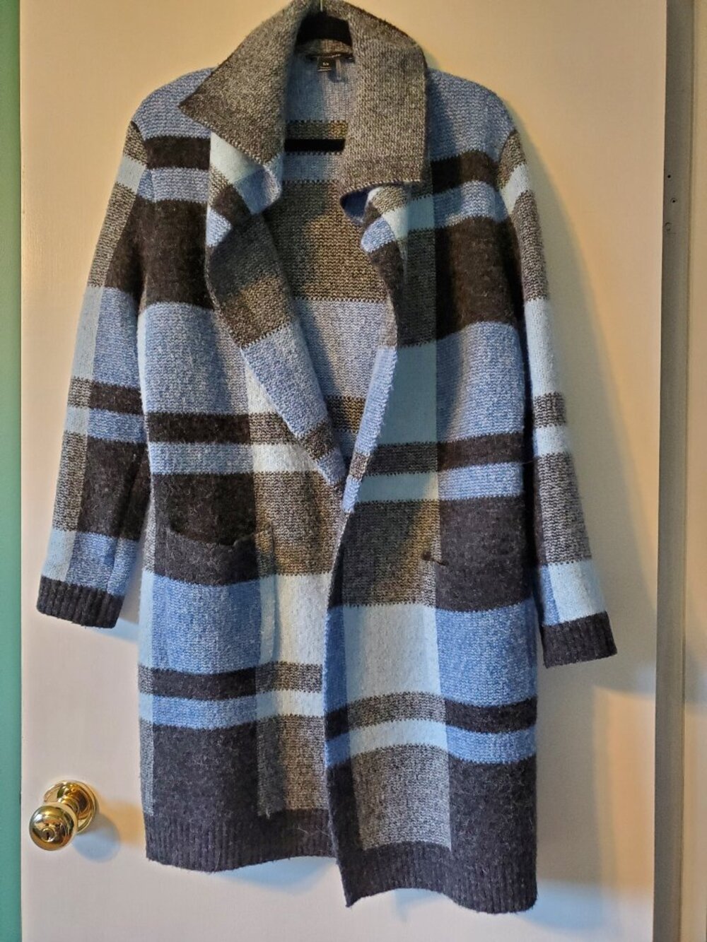 Warm ladies wrap sweater